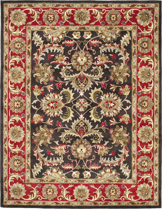 Safavieh Heritage 951 Chocolate/Red Area Rug Main