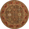 Safavieh Heritage 952 Moss/Rust Area Rug Round