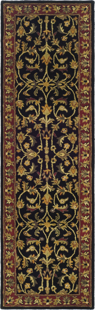 Safavieh Heritage 953 Black/Red Area Rug Runner