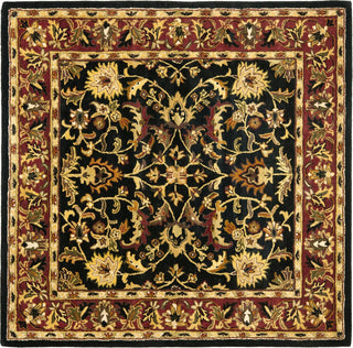 Safavieh Heritage 953 Black/Red Area Rug Square