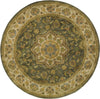 Safavieh Heritage 954 Green/Taupe Area Rug Round