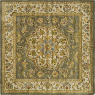 Safavieh Heritage 954 Green/Taupe Area Rug Square