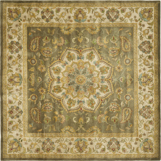 Safavieh Heritage 954 Green/Taupe Area Rug Square