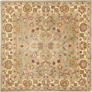 Safavieh Heritage 959 Light Green/Beige Area Rug Square