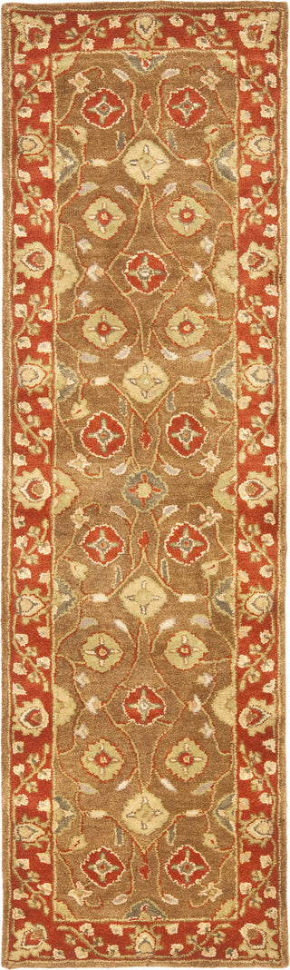 Safavieh Heritage 963 Beige/Rust Area Rug Runner