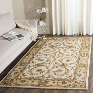 Safavieh Heritage 967 Beige/Gold Area Rug Room Scene Feature