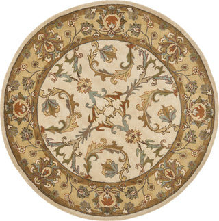 Safavieh Heritage 967 Beige/Gold Area Rug Round