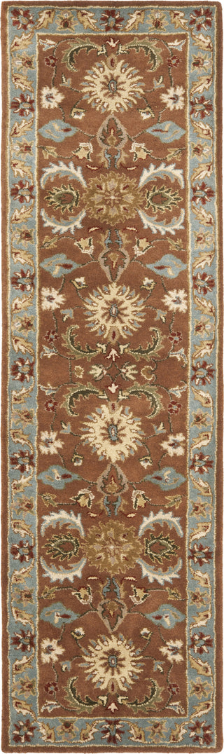 Safavieh Heritage 968 Brown/Blue Area Rug Runner