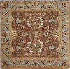 Safavieh Heritage 968 Brown/Blue Area Rug Square