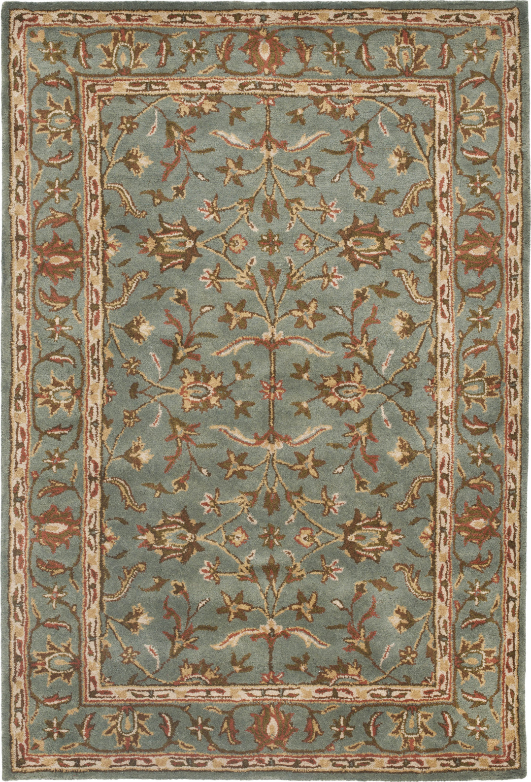 Fedex Rugs Safavieh Heritage 957 Black/Beige Area Rug – Incredible Rugs and Decor