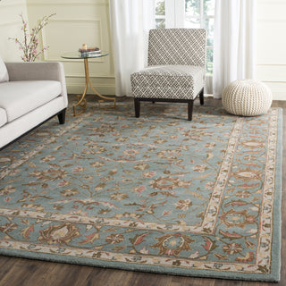 Safavieh Heritage 969 Blue/Blue Area Rug Room Scene Feature