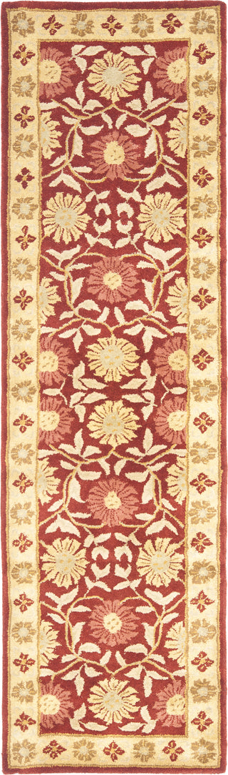 Safavieh Heritage 970 Red/Beige Area Rug Runner