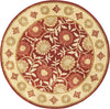Safavieh Heritage 970 Red/Beige Area Rug Round