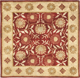 Safavieh Heritage 970 Red/Beige Area Rug Square