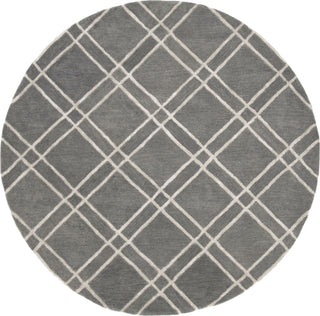 Safavieh Himalaya 901 Dark Grey/Ivory Area Rug Round