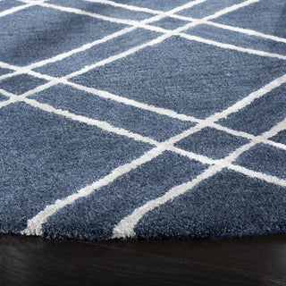 Safavieh Himalaya 901 Navy/Silver Area Rug Detail