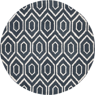 Safavieh Himalaya 902 Navy/Ivory Area Rug Round