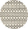 Safavieh Himalaya 903 Ivory/Black Area Rug Round