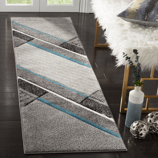 Safavieh Hollywood HLW711D Grey/Teal Area Rug 