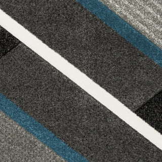 Safavieh Hollywood HLW711D Grey/Teal Area Rug 