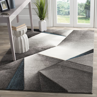 Safavieh Hollywood HLW714D Grey/Teal Area Rug  Feature