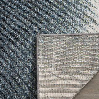 Safavieh Hollywood HLW715D Grey/Teal Area Rug 