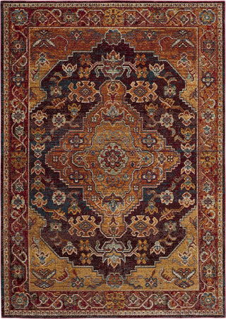 Safavieh Harmony HMY403K Ruby/Gold Area Rug main image