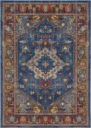 Safavieh Harmony HMY404R Blue/Rose Area Rug main image