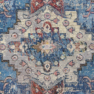 Safavieh Harmony HMY404R Blue/Rose Area Rug 