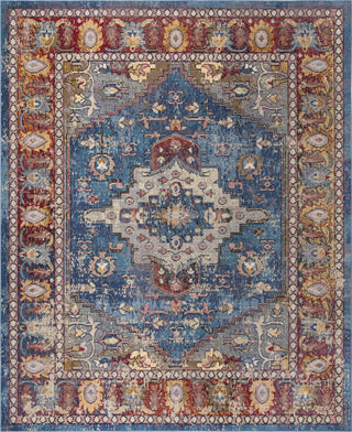 Safavieh Harmony HMY404R Blue/Rose Area Rug 