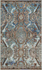 Safavieh Harmony HMY406F Blue/Light Blue Area Rug 
