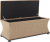 Safavieh Aroura Storage Bench Black and Brown Cream Furniture 