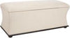 Safavieh Maddox Storage Ottoman Black and Beige Furniture 