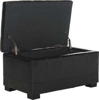 Safavieh Small Manhattan Storage Bench Black Furniture 