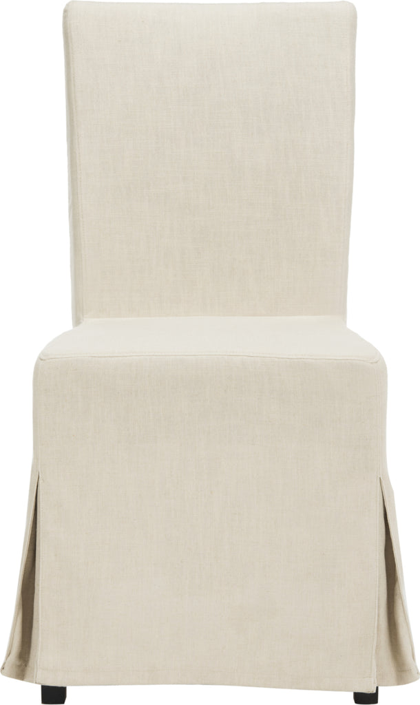 Safavieh Suzie 18''H Slipcover (SET Of 2) Beige and Black Furniture main image