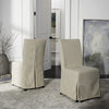 Safavieh Suzie 18''H Slipcover (SET Of 2) Beige and Black Furniture 
