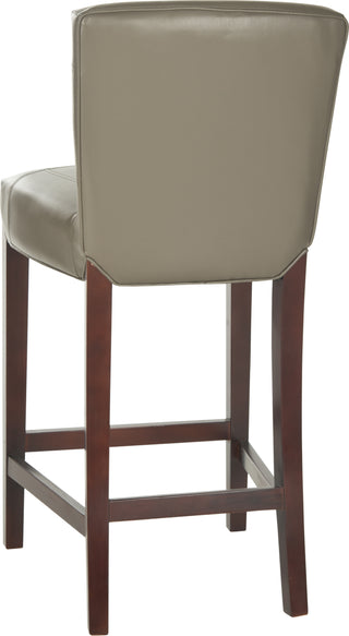 Safavieh Ken Bar Stool Clay and Cherry Mahogany Furniture 