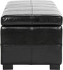 Safavieh Madison Storage Bench Large Black and Furniture 