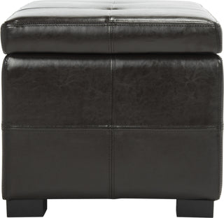 Safavieh Madison Storage Bench Small Brown and Black Furniture 