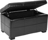 Safavieh Madison Storage Bench Small Black and Furniture 
