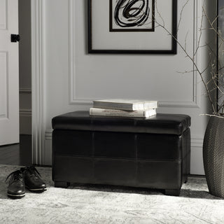 Safavieh Madison Storage Bench Small Black  Feature