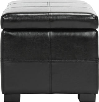 Safavieh Madison Storage Bench Small Black and Furniture 