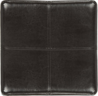 Safavieh Madison Square Ottoman Brown and Black Furniture 