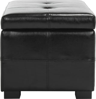 Safavieh Maiden Tufted Storage Bench Sm Black and Furniture 