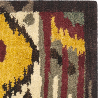 Safavieh Ikat Ikt217 Creme/Brown Area Rug 