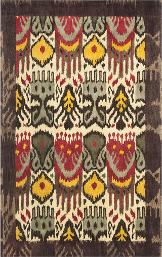 Safavieh Ikat Ikt217 Creme/Brown Area Rug Main