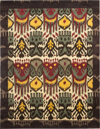 Safavieh Ikat Ikt217 Creme/Brown Area Rug Main