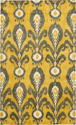 Safavieh Ikat Ikt219 Gold/Charcoal Area Rug main image