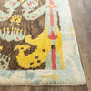 Safavieh Ikat Ikt221 Charcoal/Blue Area Rug Detail