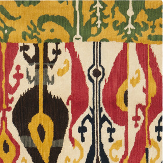 Safavieh Ikat Ikt222 Cream/Green Area Rug 